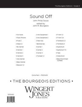 Sousa, J P: Sound Off - Full Score