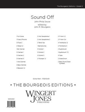 Sousa, J P: Sound Off - Full Score