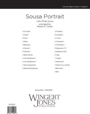 Sousa, J P: Sousa Portrait - Full Score