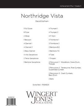 Gorham, D: Northridge Vista - Full Score