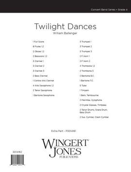 Ballenger, W: Twilight Dances - Full Score