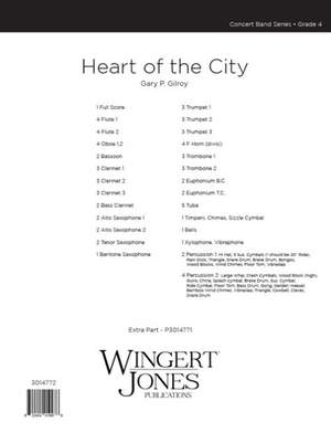 Gilroy, G P: Heart Of The City - Full Score