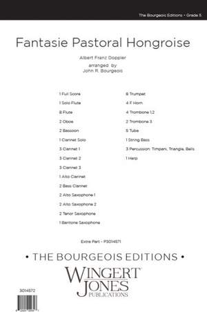 Doppler, A F: Fantasie Pastoral Hongroise - Full Score