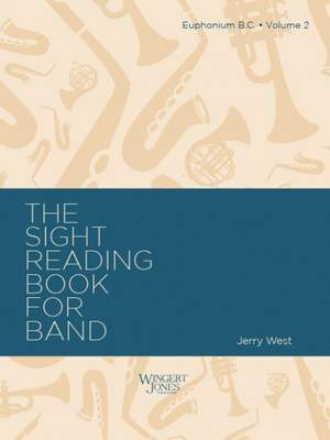West, J A: Sight Reading Book For Band, Vol 2 - Euphonium B.C.