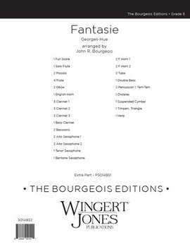 Huee, G: Fantasie - Full Score