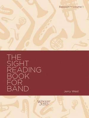 West, J A: Sight Reading Book For Band, Vol 1 - Bassoon
