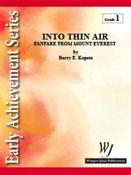 Kopetz, B E: Into Thin Air