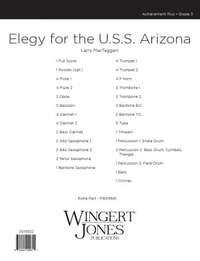 MacTaggart, L: Elegy For The U.S.S. Arizona - Full Score