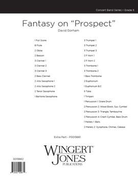 Gorham, D: Fantasy On Prospect - Full Score