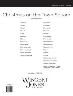 Prescott, J: Christmas On The Town Square - Full Score