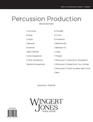 Gorham, D: Percussion Production - Full Score