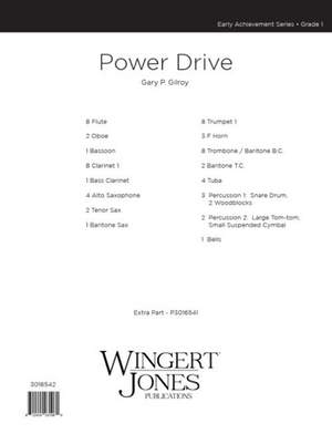 Gilroy, G P: Power Drive - Full Score