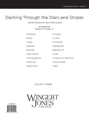 Sousa, J P: Dashing Through the Stars and Stripes - Full Score