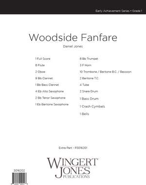 Jones, D: Woodside Fanfare - Full Score