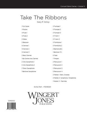 Gilroy, G P: Take the Ribbons - Full Score