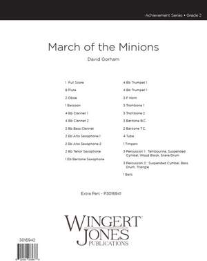 Gorham, D: March of the Minions - Full Score