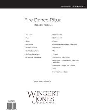 Foster Jr, R E: Fire Dance Ritual - Full Score