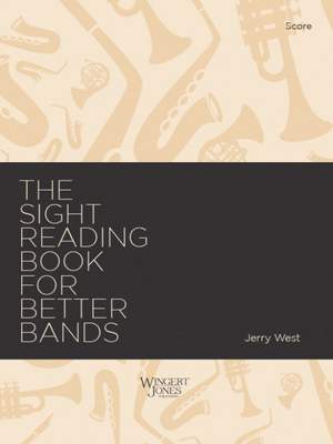 West, J A: Sight Reading Book for Better Bands