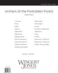 Eidson, J: Archers of the Forbidden Forest - Full Score