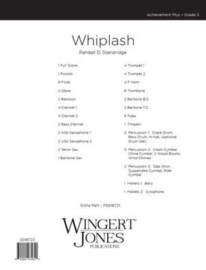 Standridge, R: Whiplash - Full Score