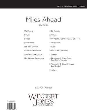 Taylor, J: Miles Ahead - Full Score