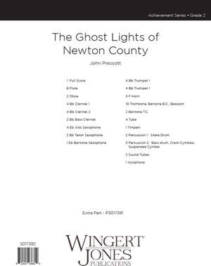 Prescott, J: The Ghost Lights of Newton County - Full Score