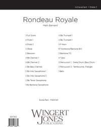 Barnard, M: Rondeau Royale - Full Score