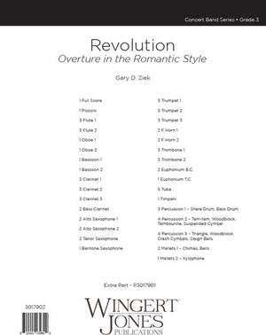 Ziek, G: Revolution - Full Score