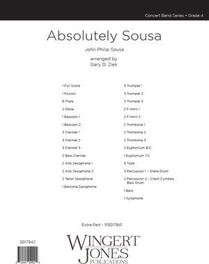 Ziek, G: Absolutely Sousa - Full Score