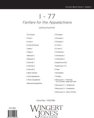 Hummel, J: I-77 - Full Score