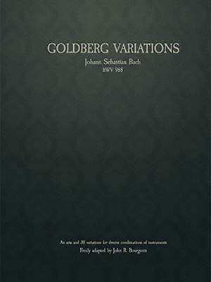 Bach, J S: Goldberg Variations