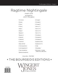 Lamb, J F: Ragtime Nightingale - Full Score