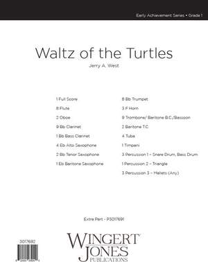 West, J A: Waltz of the Turtles - Full Score