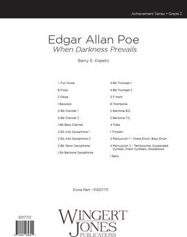 Kopetz, B E: Edgar Allan Poe - Full Score