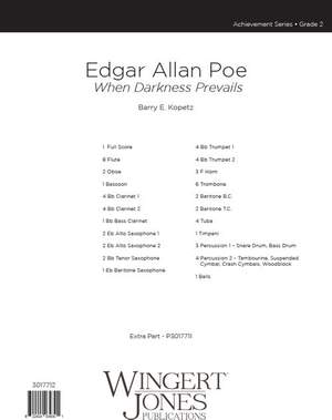 Kopetz, B E: Edgar Allan Poe - Full Score