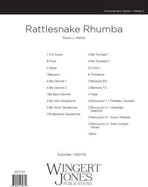 Weller, T: Rattlesnake Rhumba - Full Score