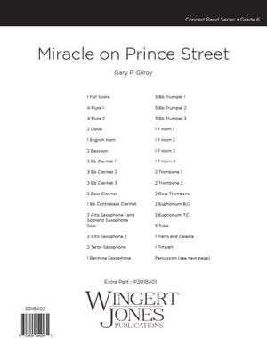 Gilroy, G P: Miracle on Prince Street - Full Score