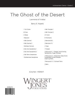 Kopetz, B E: The Ghost of the Desert - Full Score