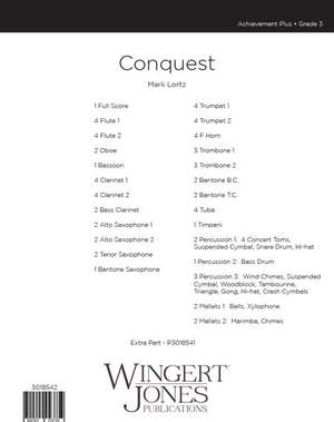 Lortz, M: Conquest - Full Score