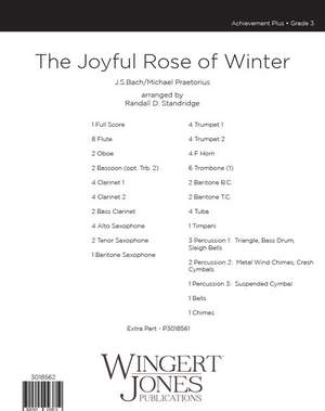 Bach, J S: The Joyful Rose of Winter - Full Score