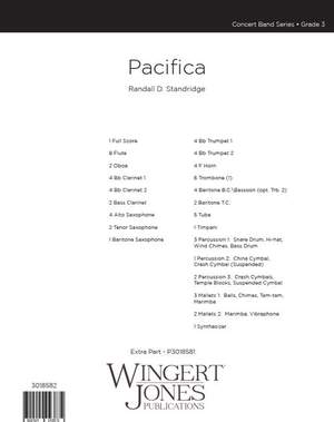 Standridge, R: Pacifica - Full Score