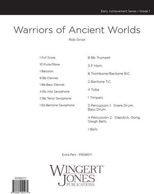 Grice, R: Warriors of Ancient Worlds - Full Score