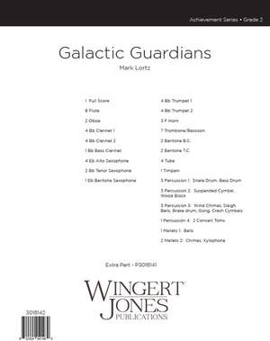 Lortz, M: Galactic Guardians - Full Score