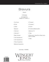 Foster Jr, R E: Bravura - Full Score