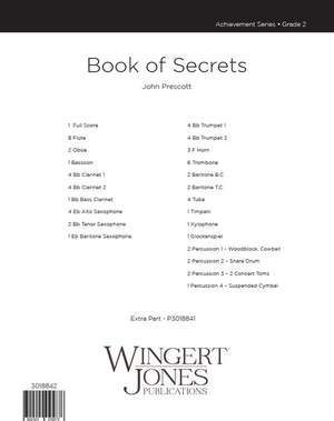 Prescott, J: Book of Secrets - Full Score