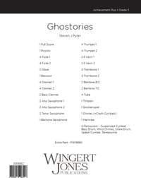 Pyter, S J: Ghostories - Full Score
