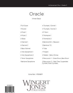 Gassi, V: Oracle - Full Score