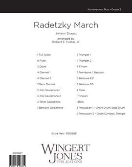 Strauß (Father), J: Radetzky March - Full Score