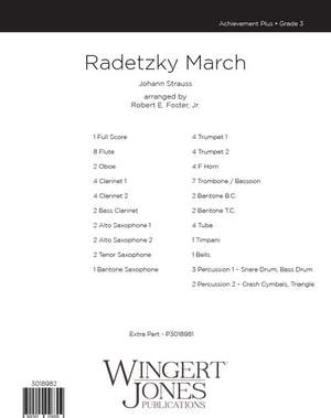 Strauß (Father), J: Radetzky March - Full Score