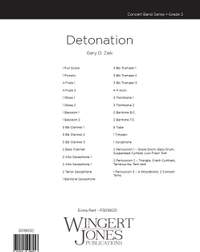 Ziek, G: Detonation - Full Score